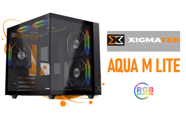 Xigmatek Aqua M Lite EN44410 Gaming Case – M-ATX / Mini-ITX - image 1 Xigmatek Aqua M Lite EN44410 Gaming Case – M-ATX / Mini-ITX - image 1