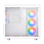 Xigmatek Aqua Ultra Air Mid Tower Case — White, E-ATX, 430mm GPU - image 3
