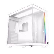 Xigmatek Aqua Ultra Air Mid Tower Case — White, E-ATX, 430mm GPU - image 4