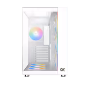 Xigmatek Aqua Ultra Air Mid Tower Case — White, E-ATX, 430mm GPU - image 5