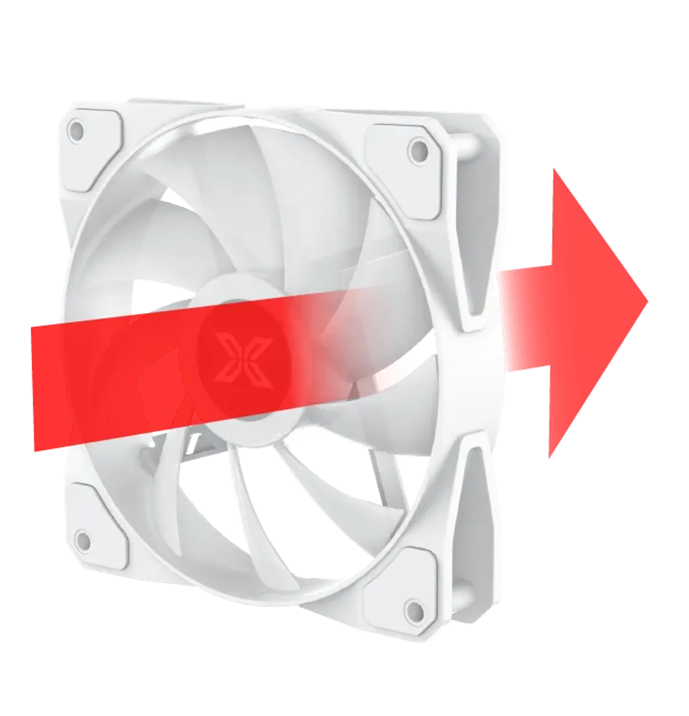 Traditional blade exhaust fan at the rear of the Aqua V Arctic