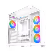 Xigmatek Aqua V Arctic Mid Tower Case — White, ATX Support - image 2