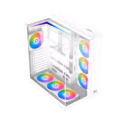 Xigmatek Aqua V Arctic Mid Tower Case — White, ATX Support - image 4
