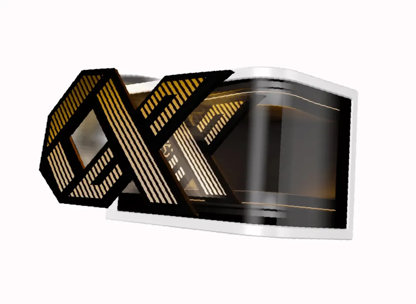 Curved AMOLED display module showing immersive visual performance for liquid cooling system