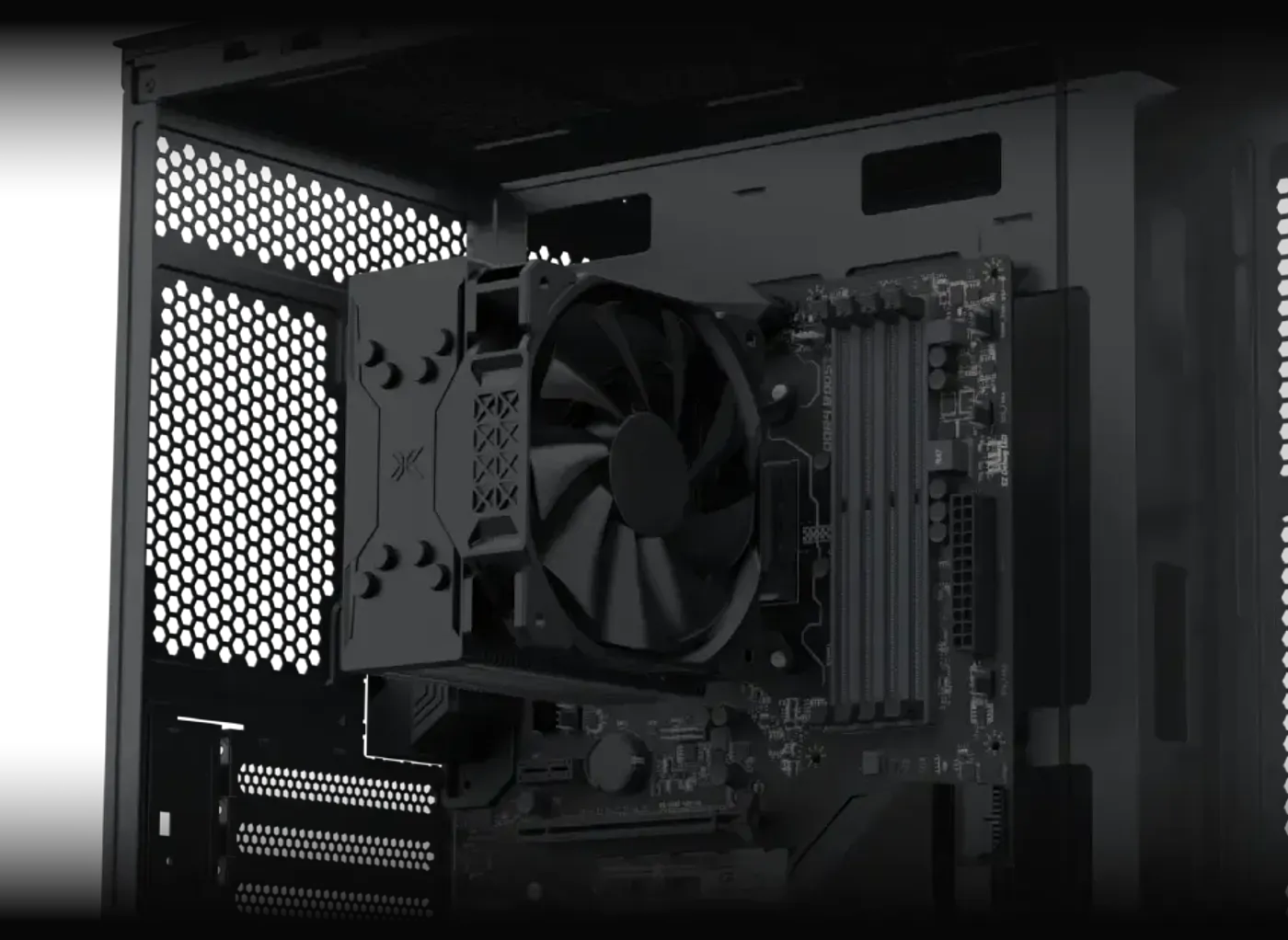 CPU cooler height clearance inside the Cubi II case