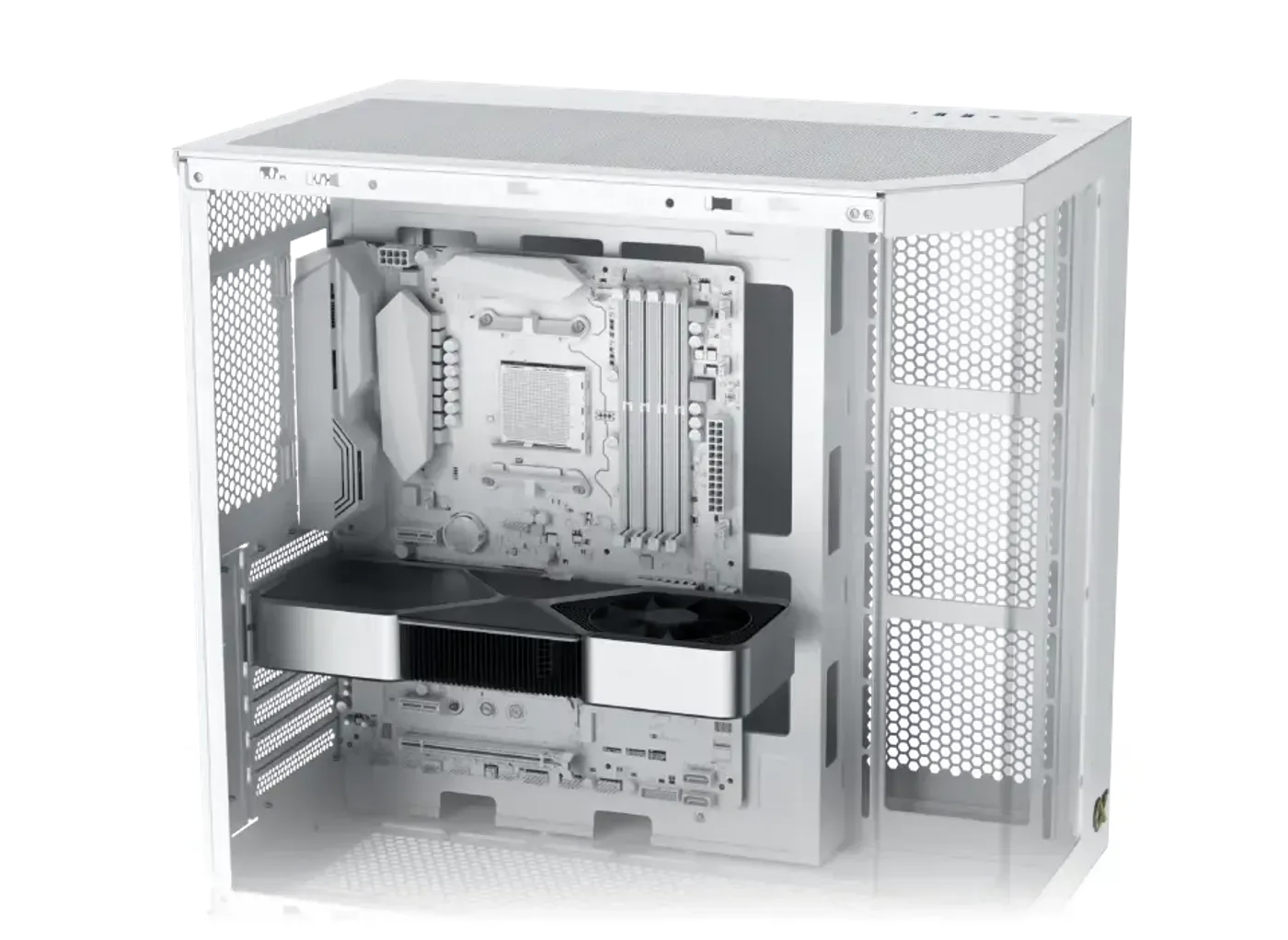 Graphics card length clearance inside the Cubi II Arctic case