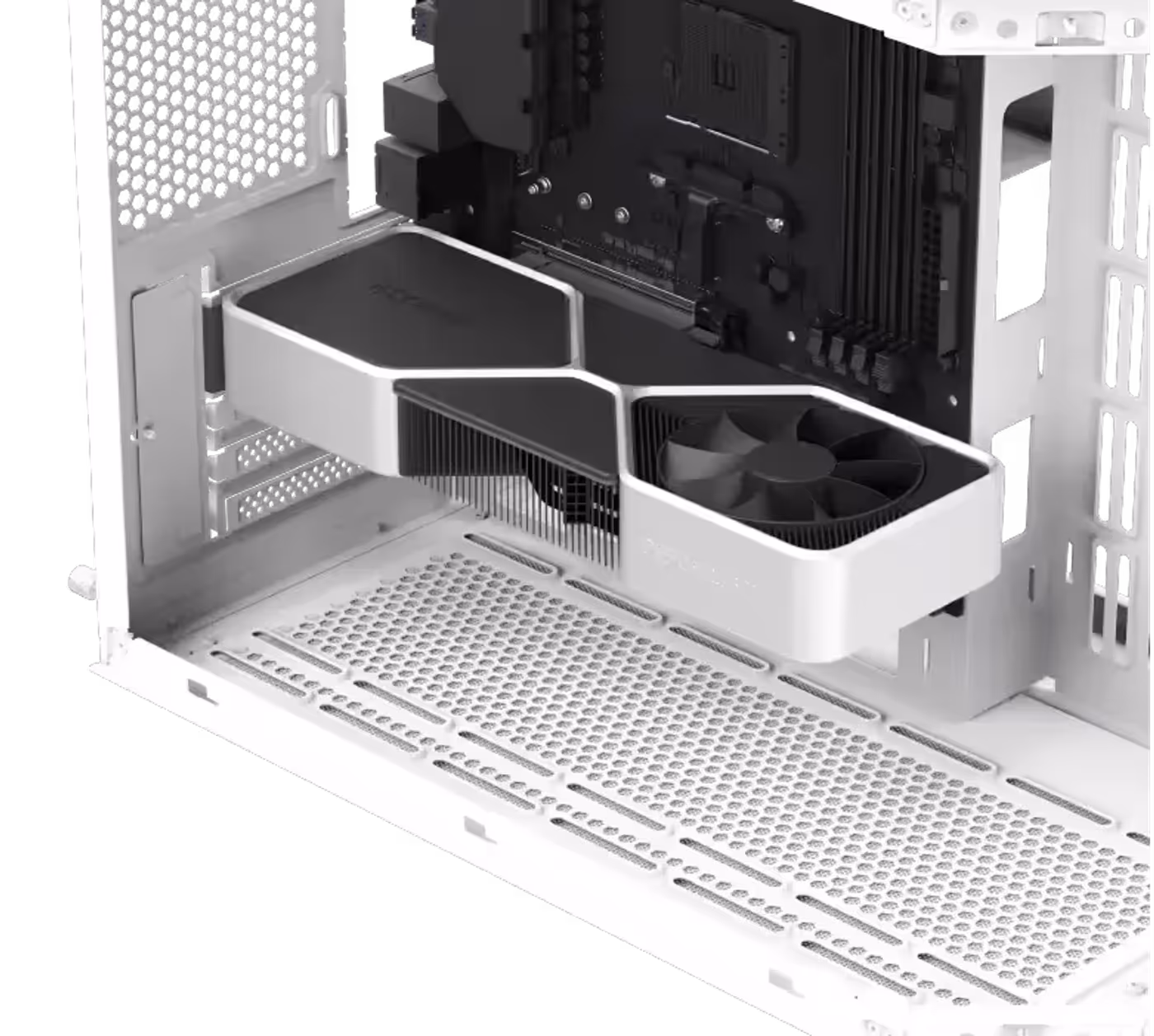 Graphics card length support in the Xigmatek Cubi M Arctic