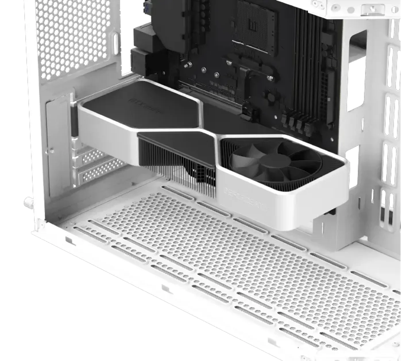 Graphics card length support in the Xigmatek Cubi M Arctic