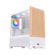 Xigmatek Endorphin WD Arctic Mid Tower Case — White, E-ATX - image 2