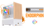 Xigmatek Endorphin WD Arctic Mid Tower Case — White, E-ATX - image 1