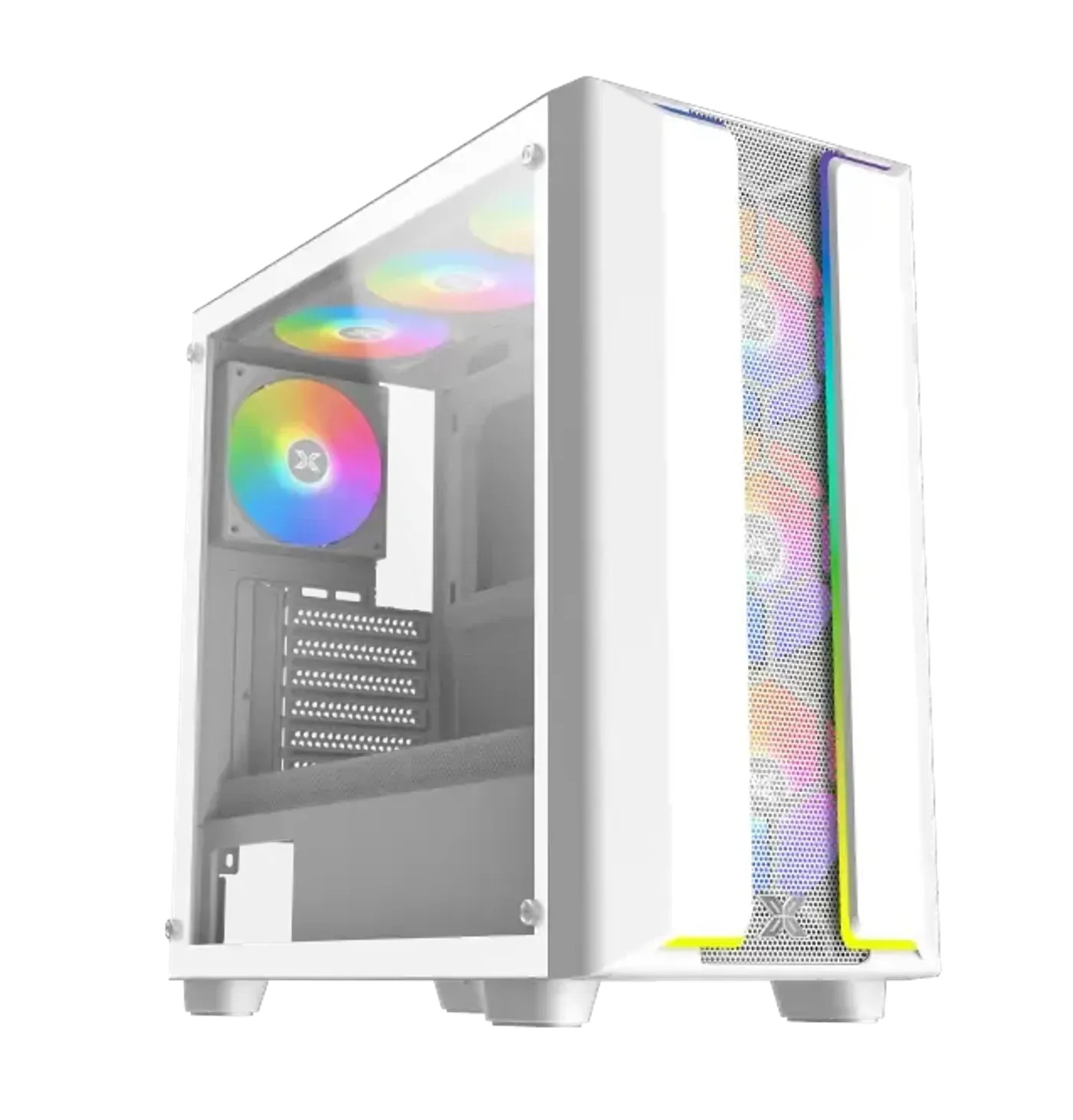 Multiple fan cooling positions in the Xigmatek Gaming Y Pro Arctic
