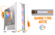 Xigmatek Gaming Y Pro Arctic Mid Tower Case — E-ATX Support, White - image 1