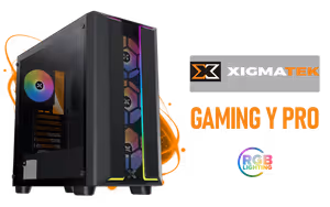 Xigmatek Gaming Y Pro Mid Tower Gaming Case - Black  - Image 1