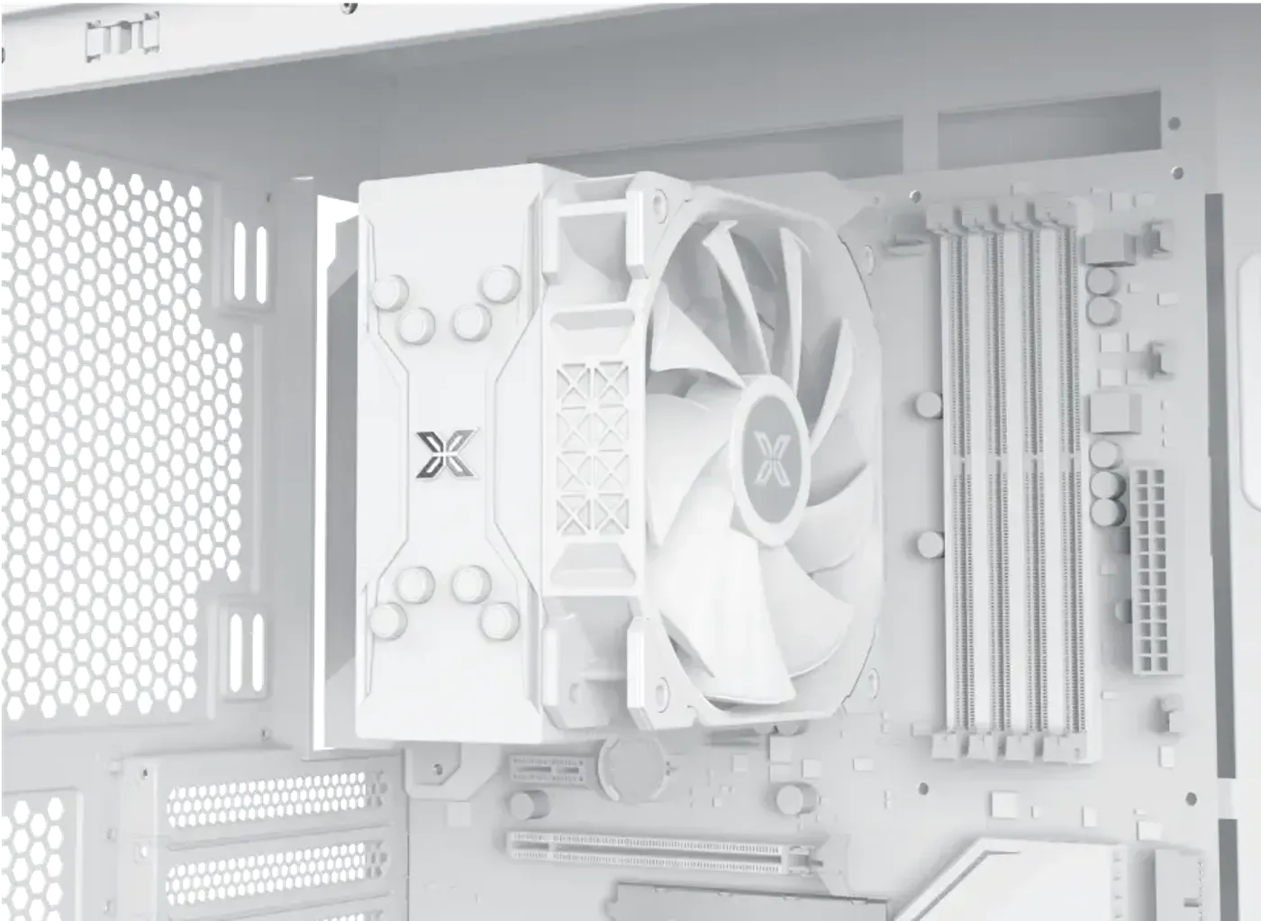 CPU cooler height clearance inside the Meta Arctic chassis