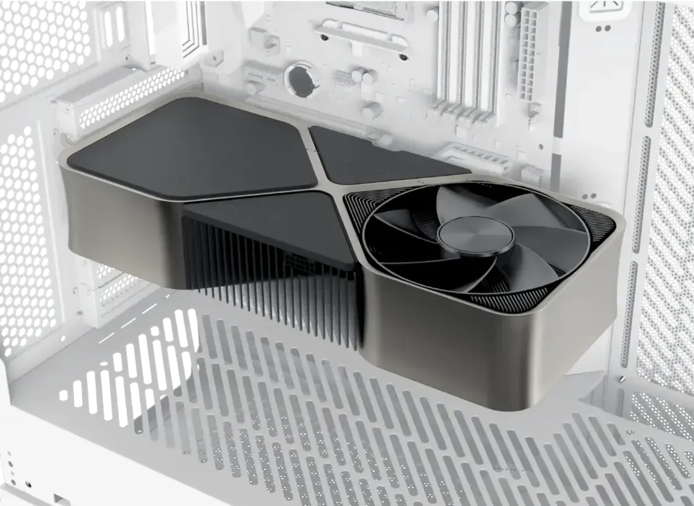 Graphics card length clearance inside the Meta Arctic case