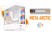 Xigmatek Meta Arctic White Mid-Tower – E-ATX Support - image 1