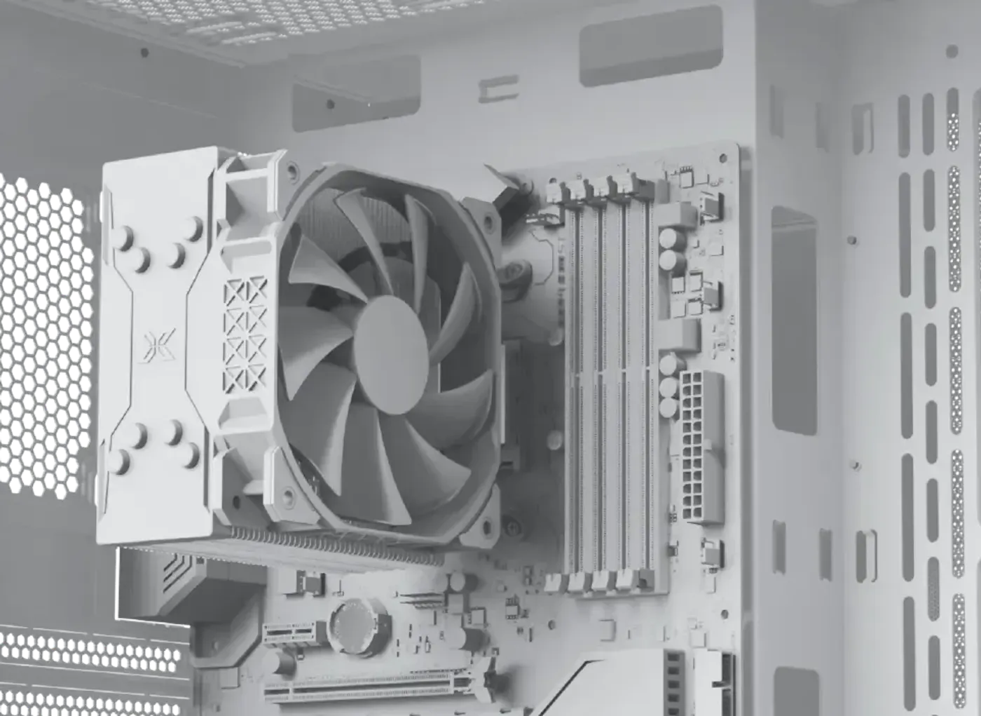CPU cooler height clearance inside the Xigmatek Pano Arctic case
