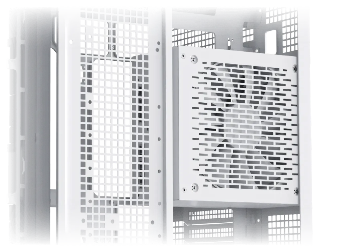Diagram showing the maximum length limit of 165mm for the Power Supply Unit