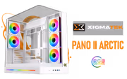Xigmatek Pano II Arctic Gaming Case w/ 8 ARGB Fans - image 1