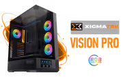 Xigmatek Vision Pro Mid Tower Case — E-ATX Support, Black - image 1