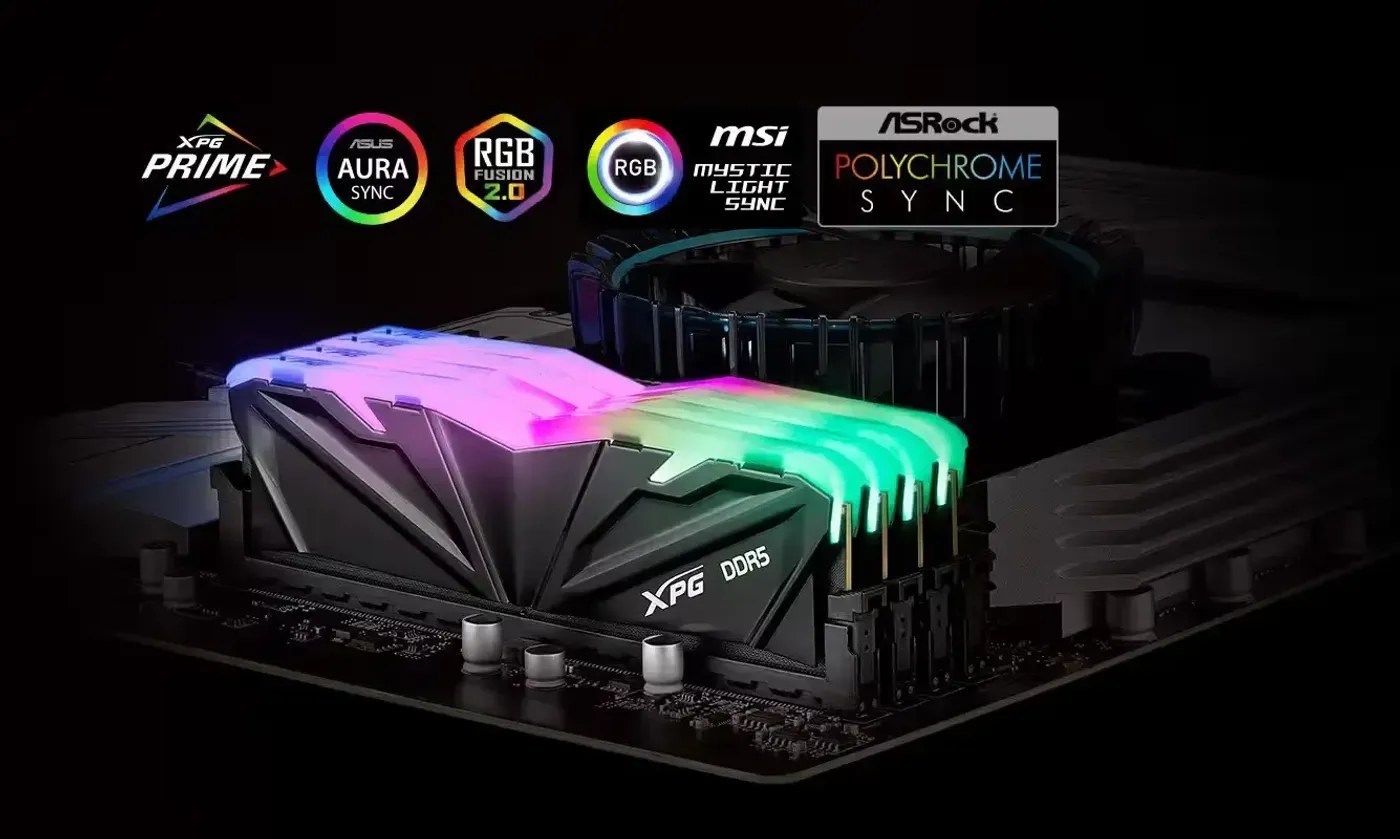 XPG Armax RGB 32GB (2x16GB) DDR5-5600 Desktop Memory | Evetech