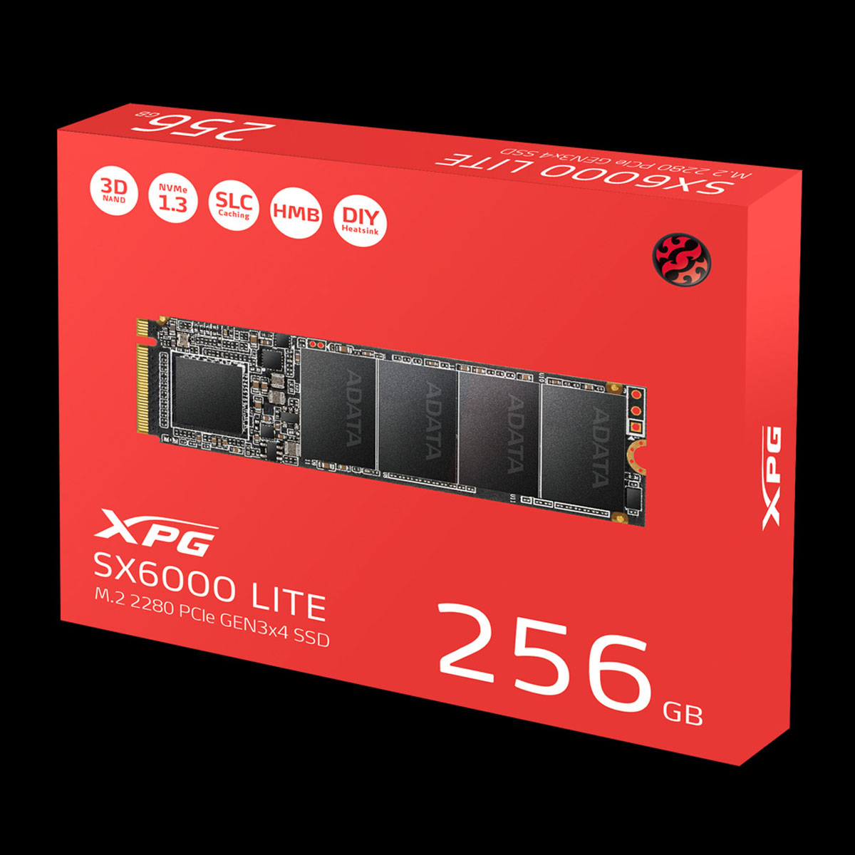 XPG SX6000 Lite 256GB PCIe 3D NAND PCIe Gen3x4 M.2 SSD - Best Deal
