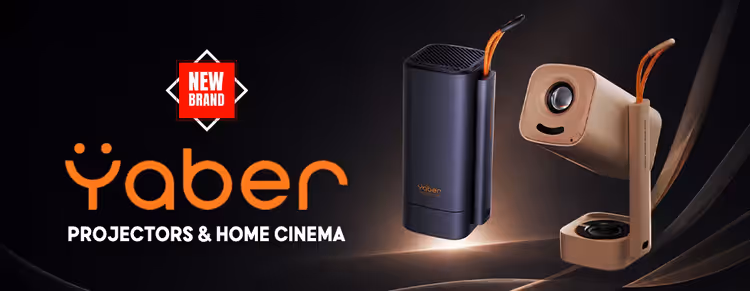 Yaber Projector - Portable Home Theater & 4K Projection