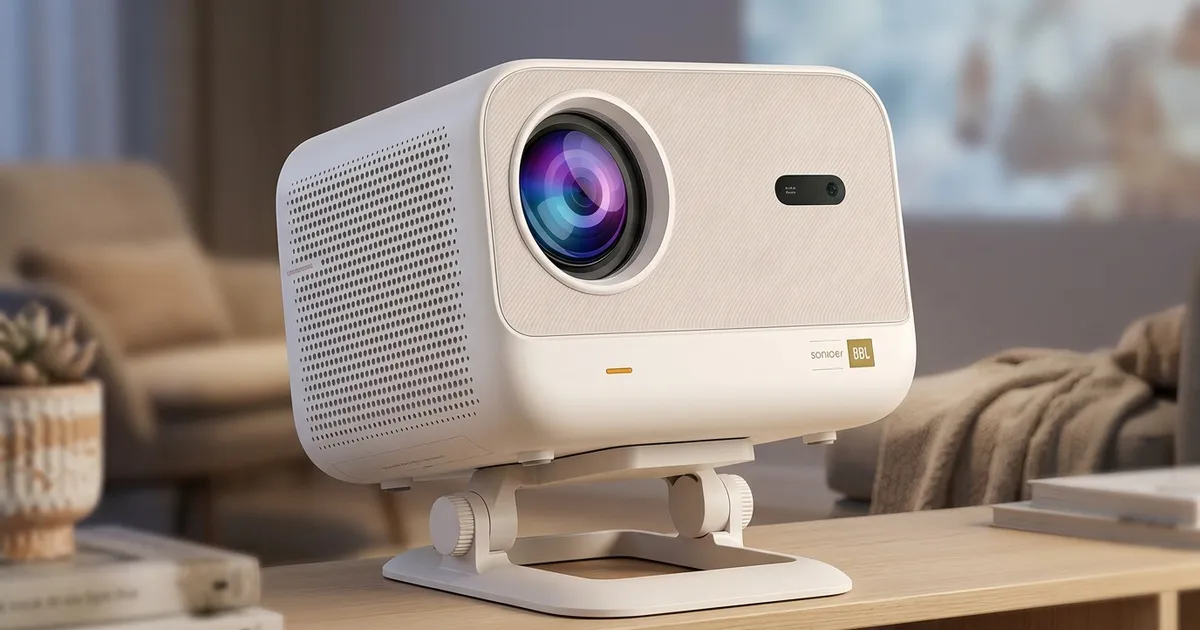 Yaber L2 Plus Native 1080P FHD Projector with JBL Dual 8W Audio