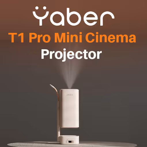 Yaber T1 Pro Mini Cinima Projector