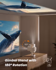 [OPEN BOX]  Yaber T1 Pro Mini Projector with 8W Speaker - image 11