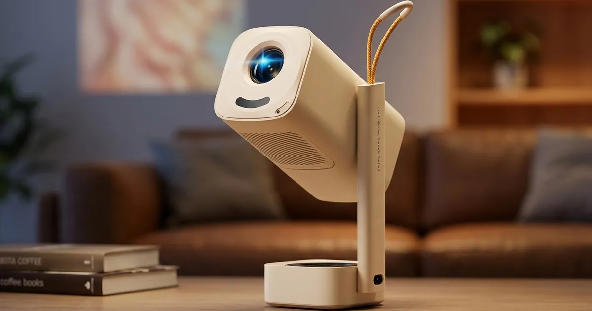 Yaber T1 Pro Mini Cinema Projector with 8W Speaker | Evetech