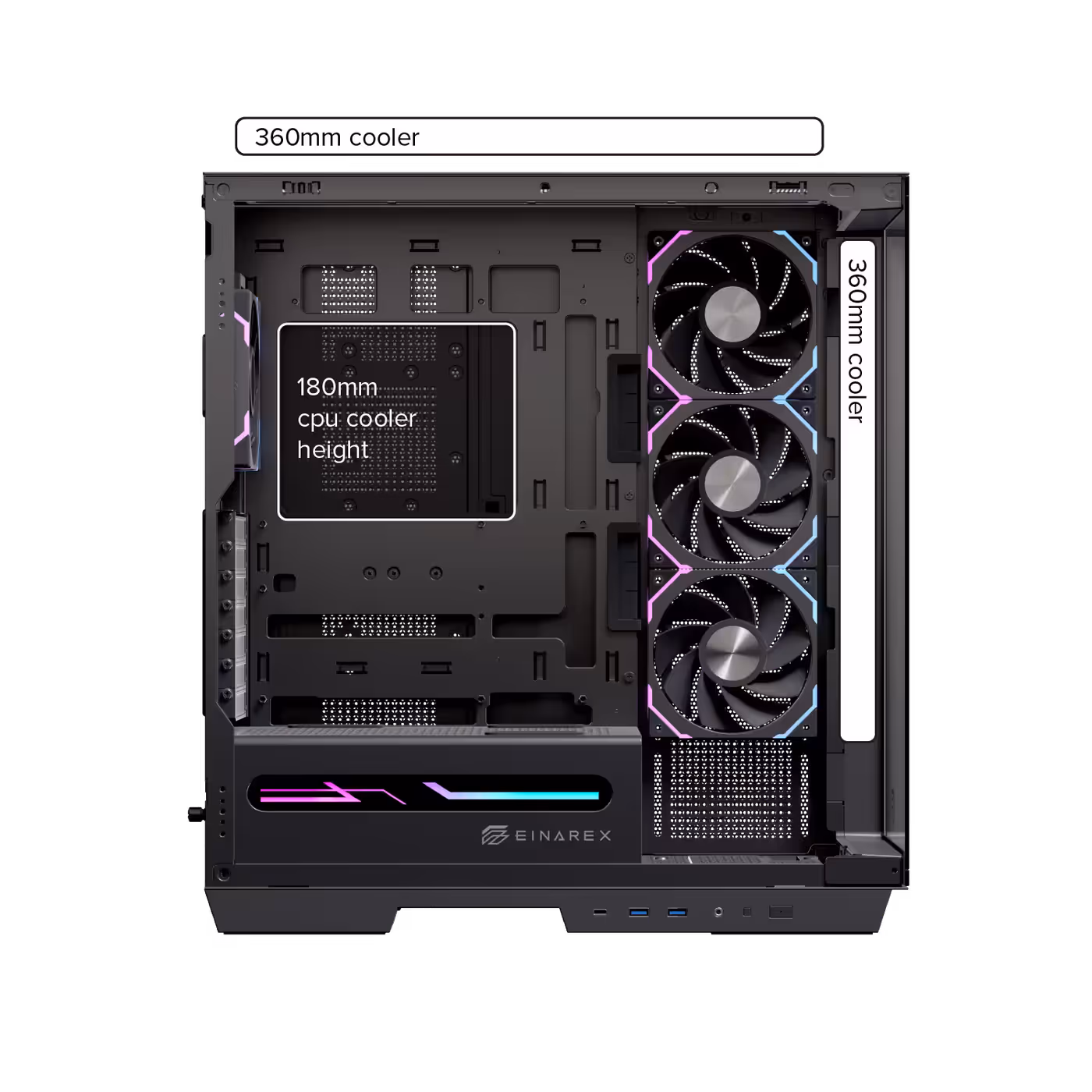Z1K cooling system layout for high-performance hardware
