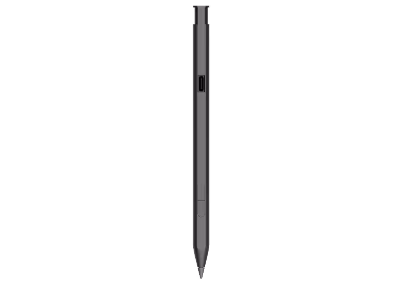 HP Rechargeable MPP 2.0 Tilt Pen in Nightfall Black featuring a USB port