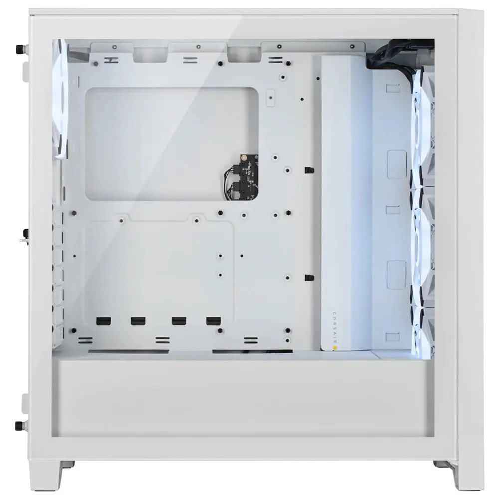 Corsair iCUE 4000D Airflow QL Edition Gaming Case - White