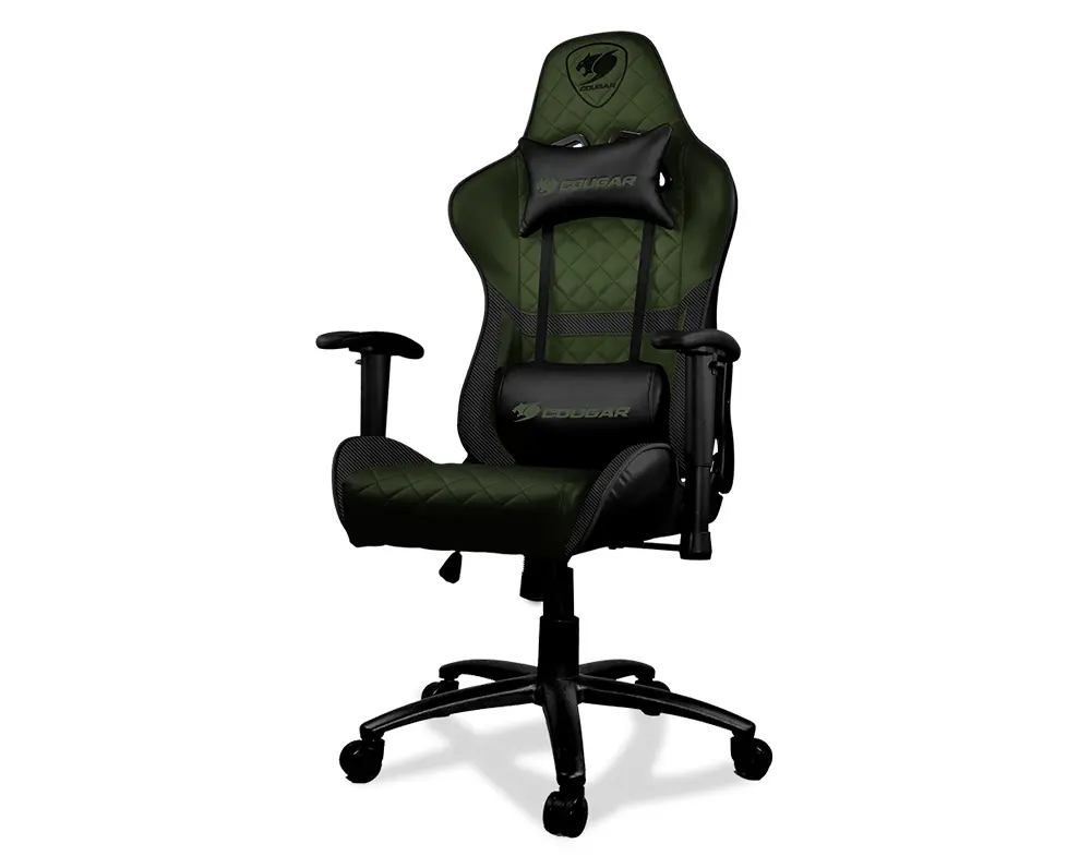 Army Green Cougar Armour One X Cougar Armor One X Gaming Chair