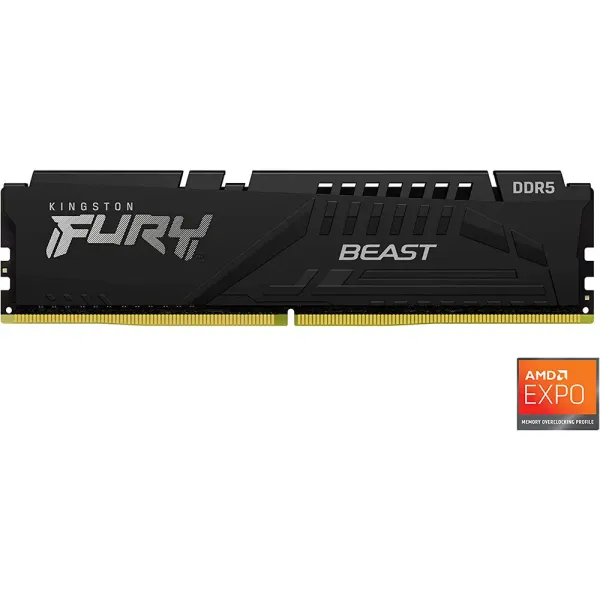 Kingston Fury Beast 64GB DDR5 Memory - 5600MHz CL40 Performance