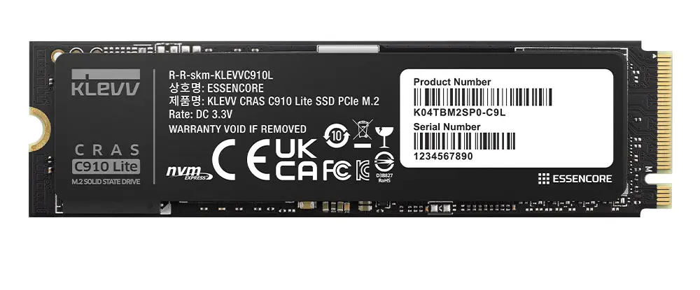 KLEVV CRAS C910 Lite 1TB NVMe SSD