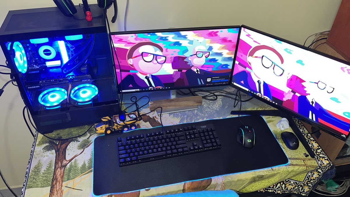 Atmospheric dual screen station