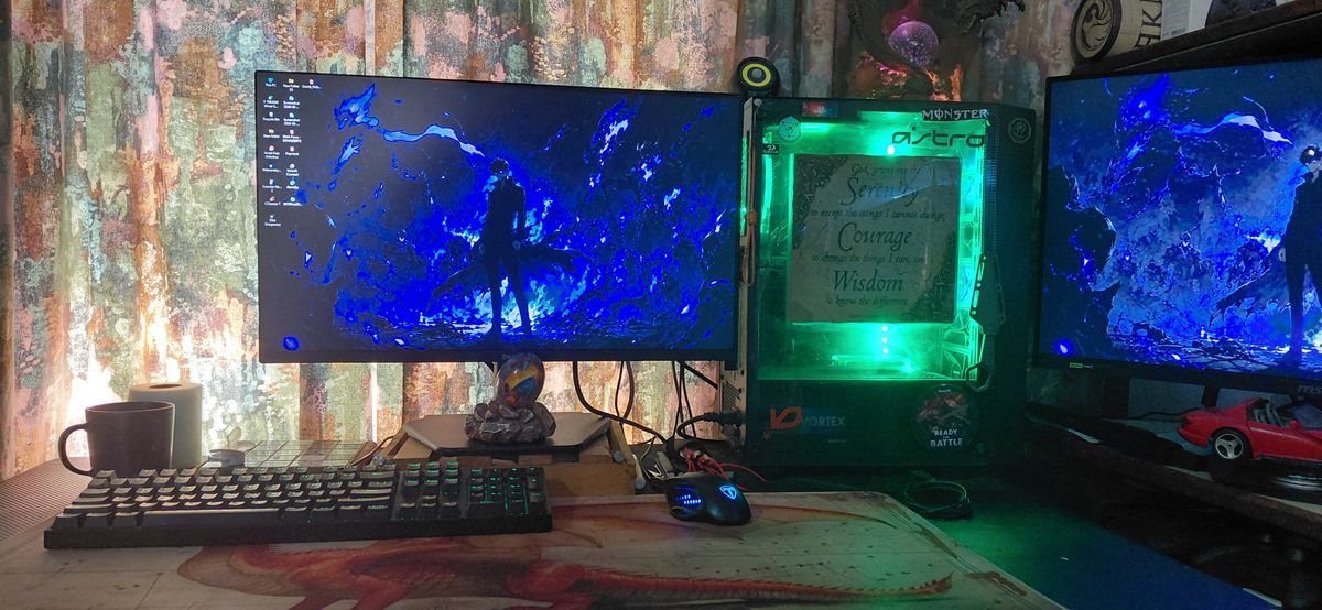 The tank commander station