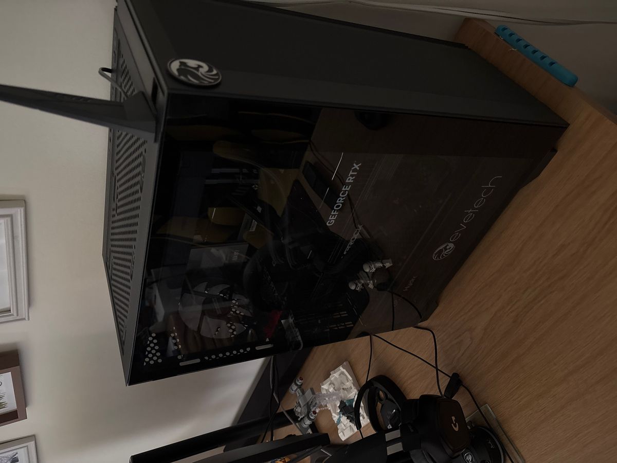 Star Wars themed gaming setup