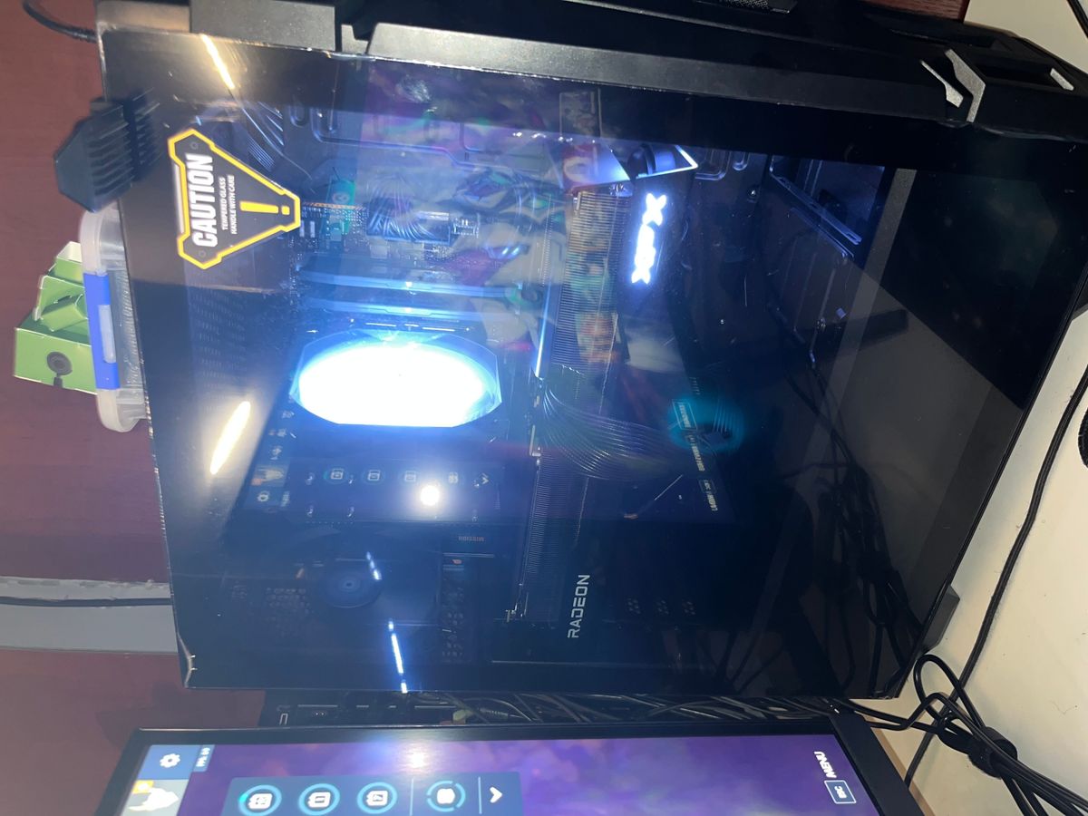 Curved ultrawide setup