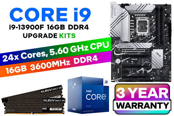 Intel Motherboard 3600mhz Intel 13th Gen Core I9-13900F Prime Z790