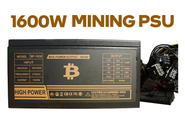 1600W Mining Power Supply - Best Deal - South Africa | Evetech