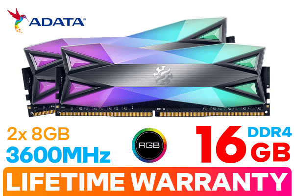 Adata Xpg Spectrix D60g Xpg Ddr4 D60g Rgb 16gb ADATA SPECTRIX D60G