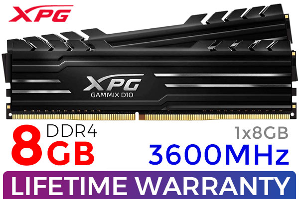 Ram Adata Xpg Gammix Gammix D10 8gb Adata D10 Ddr4 3000 Ram Ddr4