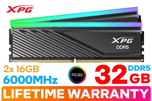 ADATA XPG Lancer Blade RGB 32GB DDR5 6000MHz Desktop Memory