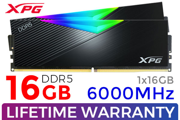 ADATA XPG Lancer RGB 16GB DDR5 6000MHz Desktop Memory - Best Deal
