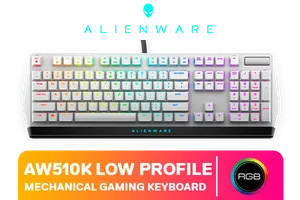 Alienware AW510K Mechanical Gaming Keyboard - Lunar Light