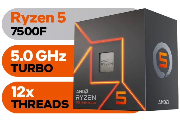 Buy AMD Ryzen 5 7500F Processor - High Performance & Value