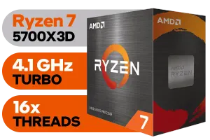 AMD Ryzen 7 5700X3D Processor